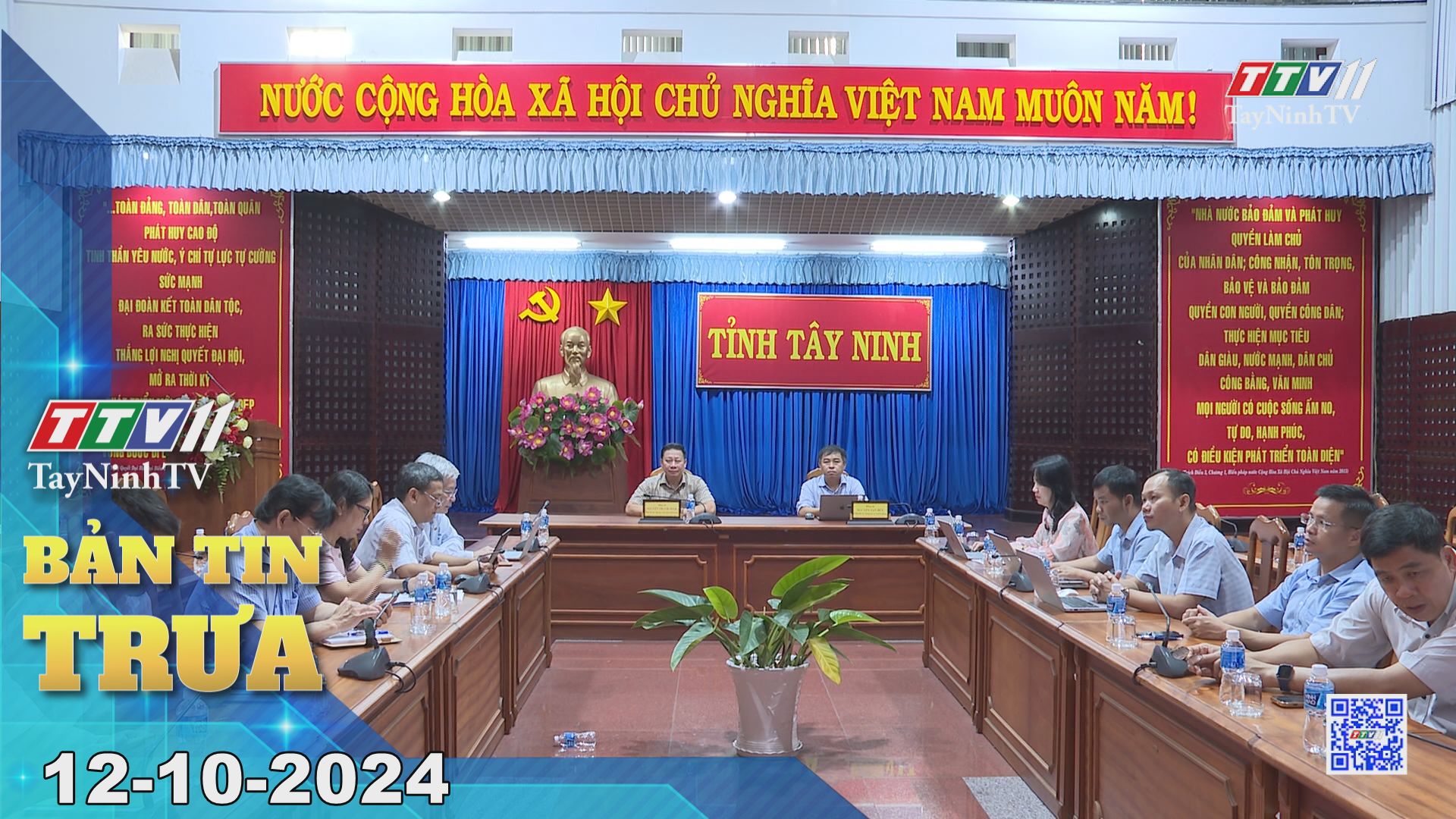 Bản tin trưa 12-10-2024 | Tin tức hôm nay | TayNinhTV